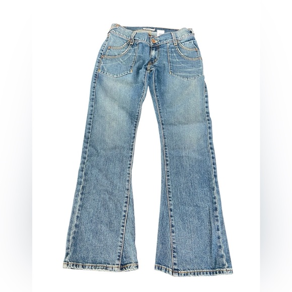 Levi's Denim - Levi's Retro Flare Too Super Low Rise Jeans Women's Size 9 Medium Wash